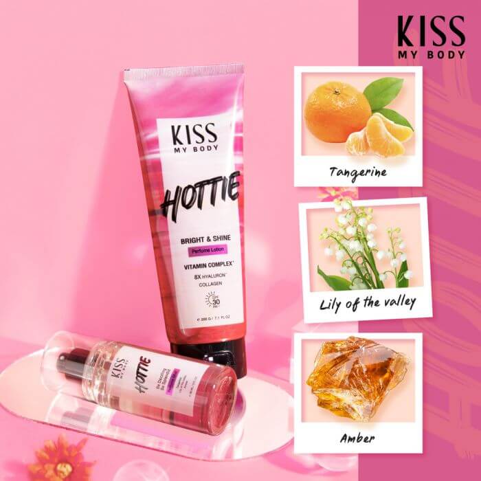 Kiss My Body,Kiss My Body Bright & Shine Perfume Lotion SPF30 PA+++,Bright & Shine Perfume Lotion SPF30 PA+++,โลชั่นน้ำหอม,โลชั่น,Lotion